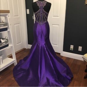 NWT ELLIE WILDE MERMAID PROM DRESS
